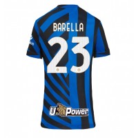 Inter Milan Nicolo Barella #23 Domáci Ženy futbalový dres 2024-25 Krátky Rukáv